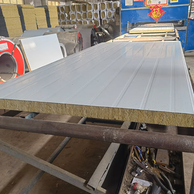 comprare pannello sandwich impermeabile Rockwool non tossico e non inquinante classe A1 rating di incendio online manufacture