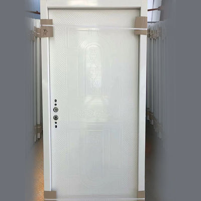 Buy Tempered Insulating Glass Steel Security Doors For Secure  Impact resistant online manufacture