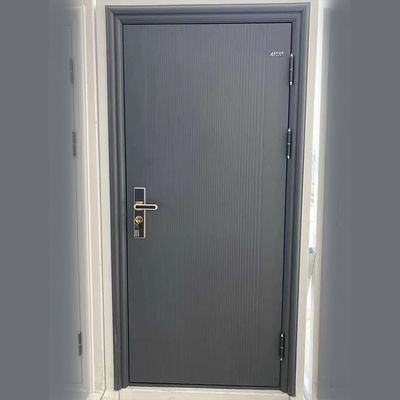 Buy Contemporary Style Painting Steel Doors With Tempered Insulating Glass Finish And Tempered Insulating Glass online manufacture