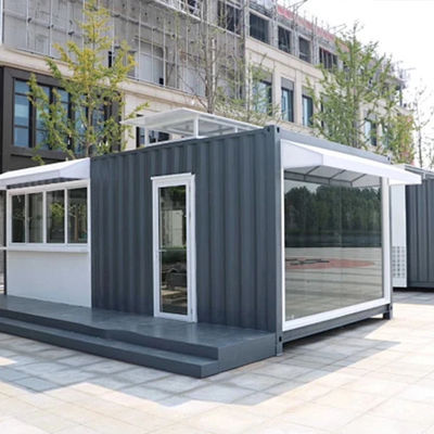 주문 용접 20ft 확장 컨테이너 홈 30 톤 부피 2000kg 부하 5cm 두께 online manufacture