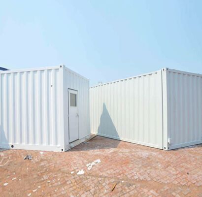 kopen 75mm Glaswol Geïsoleerde Geprefabriceerde Containerwoning met 2,5mm Stalen Frame en Anti-Diefstal Deur voor Snel Interventie Eenheden online manufacture