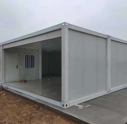 kaufen Smart vorgefertigter Container mit thermisch getrennten Aluminiumlegierungsfenstern und hochdichten Steinwolleplatten online manufacture