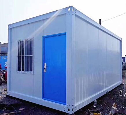 kaufen Robustes 2,5 mm Stahlrahmen vorgefertigtes Containerhaus mit Smart Distribution System und Doppelverglasungen für Baustellen online manufacture