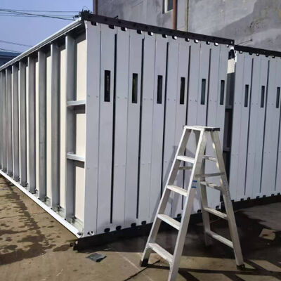 شراء منزل حاويات مضخم مع تصميم مضاد للحريق ونظام كهربائي مثبت مسبقًا online manufacture