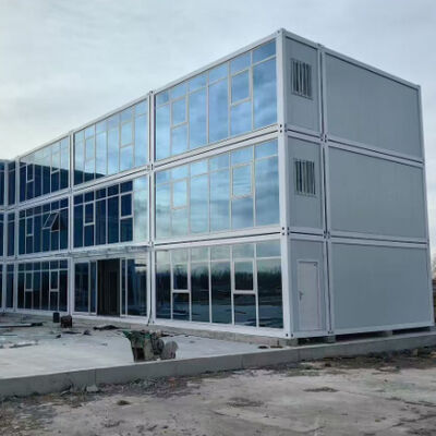 comprar Casa de contêineres totalmente galvanizada expansível com instalação rápida e projeto de eficiência energética para ambientes temporários online manufacture