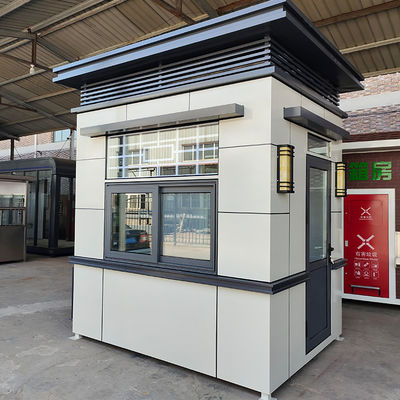 Durability Guaranteed Sturdy Shipping Container Booth  With White Aluminum Alloy