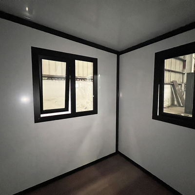 4 Ports Double Wing Expansion Prefab Container House Made Of Plastic With LED Indicator