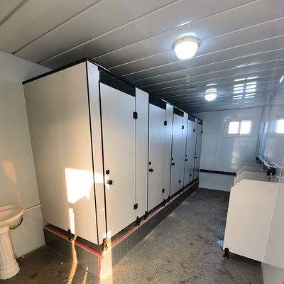 Banheiro portátil e banheiro à prova de fogo 100 libras 50 galões de capacidade fácil de instalar e fácil de usar
