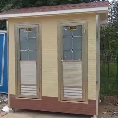 Πλαστικό βιομηχανικό σωλήνα φορητή τουαλέτα με πρότυπα στοιχεία σχεδιασμού