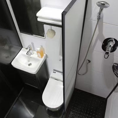 Baño integrado con sistema de descarga doble prefabricado Baño y ducha