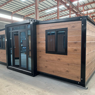 Salas funcionais Casa de contêineres pré-fabricada expansível