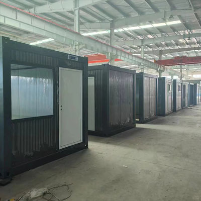 Casa de contenedores prefabricada de 5900x6260 mm con marco galvanizado en caliente