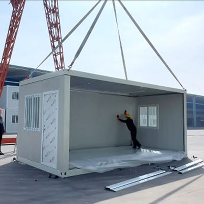 Modern Foldable Container House / Light steel Container Homes Modular