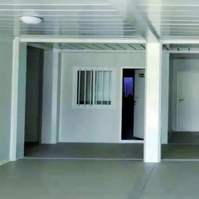 Bingkai baja yang kokoh dan handal. rumah kontainer berlapis ganda modular, fleksibel dan lepas tahan lama selama 15 tahun