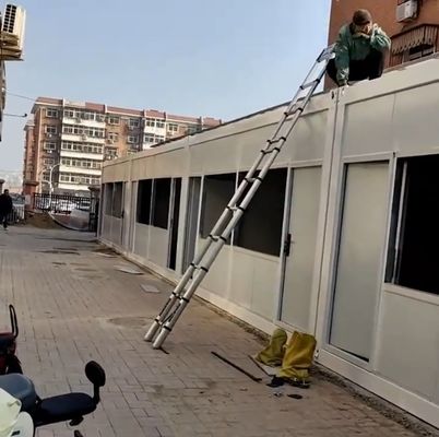 خانه‌های کانتینری سیار مقاوم در برابر باد با پایداری ساختاری بالا برای اسکان در محل
